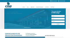 Desktop Screenshot of cmaambiental.com.br
